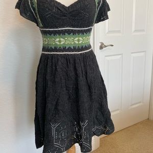 Free People Fair isle patterned Sweater Dress